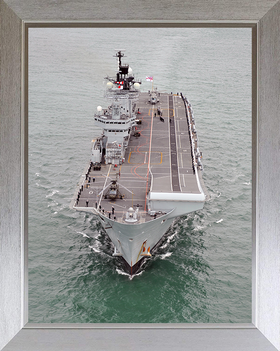 HMS Illustrious R06 | Photo Print | Framed Print | Invincible Class | Aircraft Carrier | Royal Navy