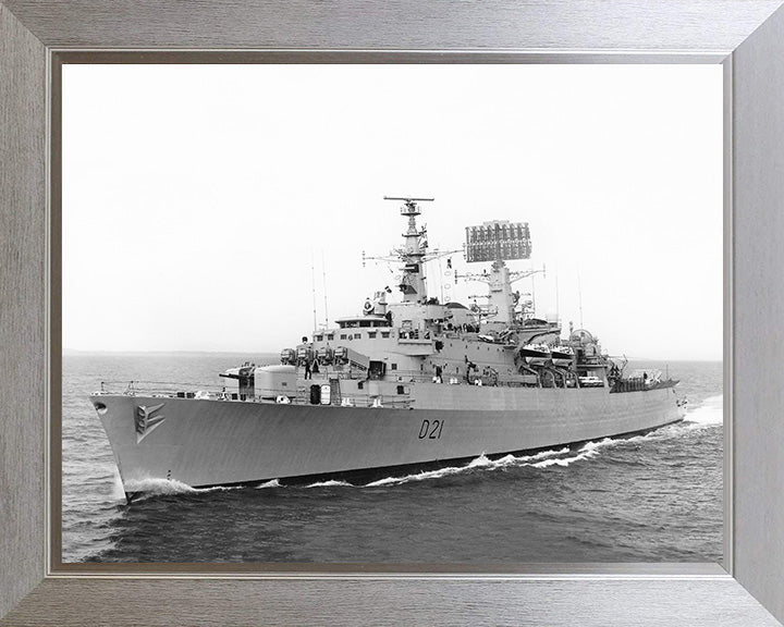 HMS Norfolk D21 Royal Navy County class destroyer Photo Print or Framed Photo Print - Hampshire Prints