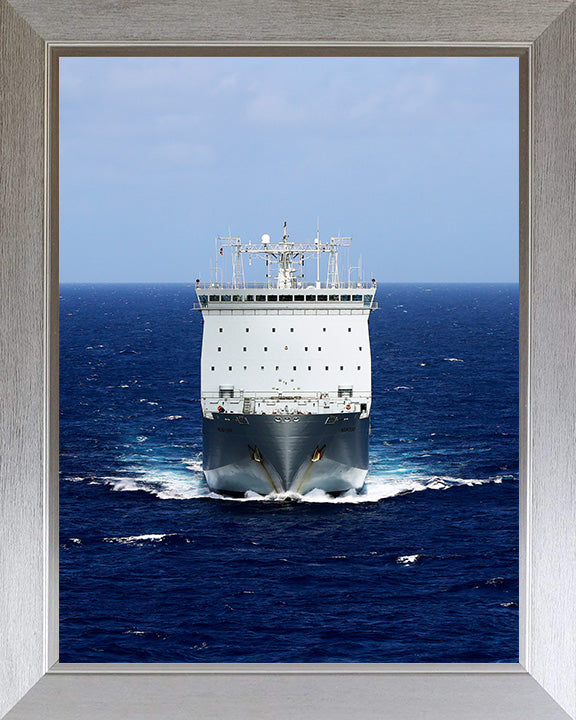 RFA Mounts Bay L3008 Royal Fleet Auxiliary Bay class auxiliary dock landing ship Photo Print or Framed Print - Hampshire Prints