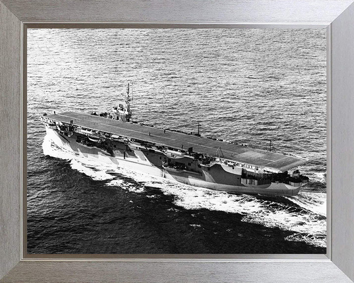 HMS Ruler D72 Royal Navy Ruler class escort carrier Photo Print or Framed Print - Hampshire Prints