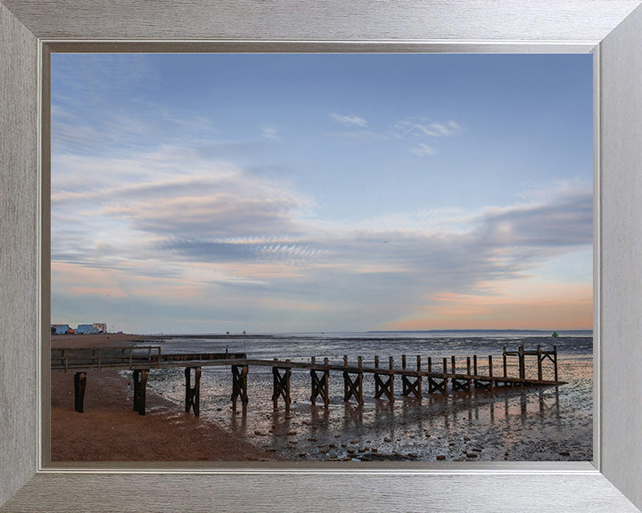 Southend-on-Sea Essex at low tide Photo Print - Canvas - Framed Photo Print - Hampshire Prints