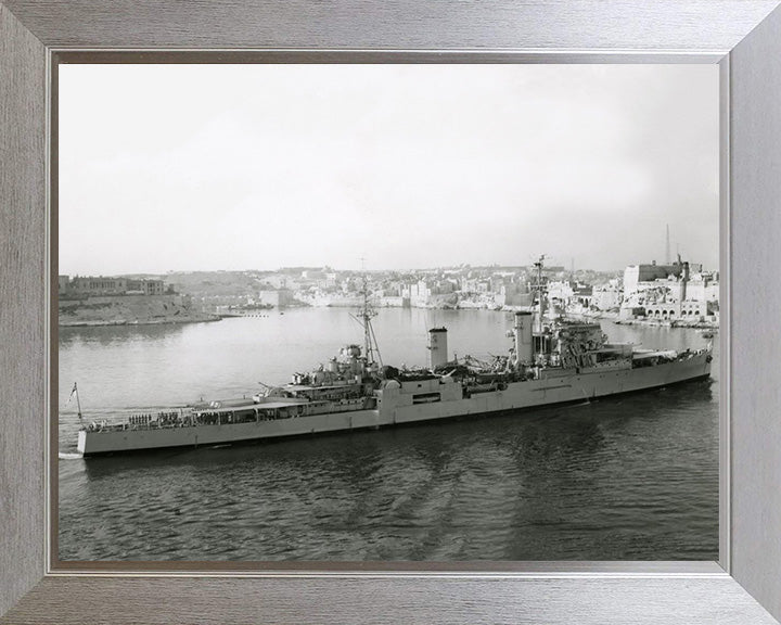 HMS Superb (25) Royal Navy Minotaur class light cruiser Photo Print or Framed Photo Print - Hampshire Prints