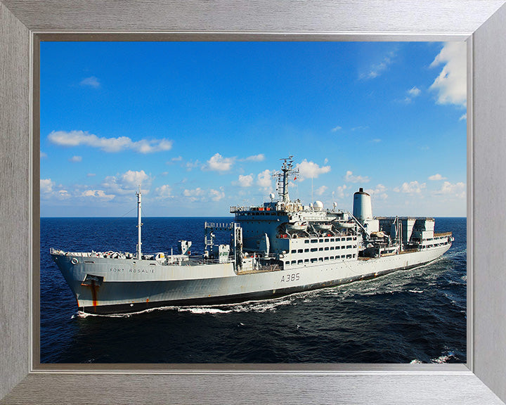 RFA Fort Rosalie A385 Royal Fleet Auxiliary Fort Rosalie Class replenishment ship Photo Print or Framed Print - Hampshire Prints