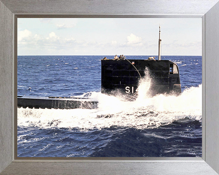 HMS Onslaught S14 Royal Navy Oberon class Submarine Photo Print or Framed Print - Hampshire Prints