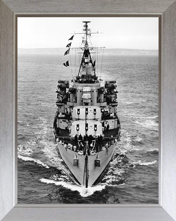 HMS Superb (25) Royal Navy Minotaur class light cruiser Photo Print or Framed Photo Print - Hampshire Prints