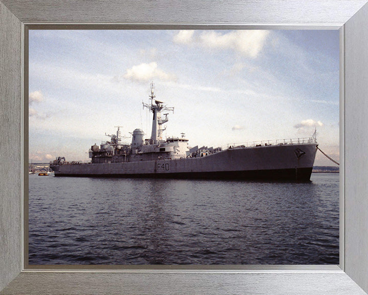 HMS Sirius F40 Royal Navy Leander class frigate Photo Print or Framed Print - Hampshire Prints