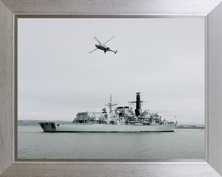 HMS Portland F79 Royal Navy Type 23 frigate Photo Print or Framed Print - Hampshire Prints
