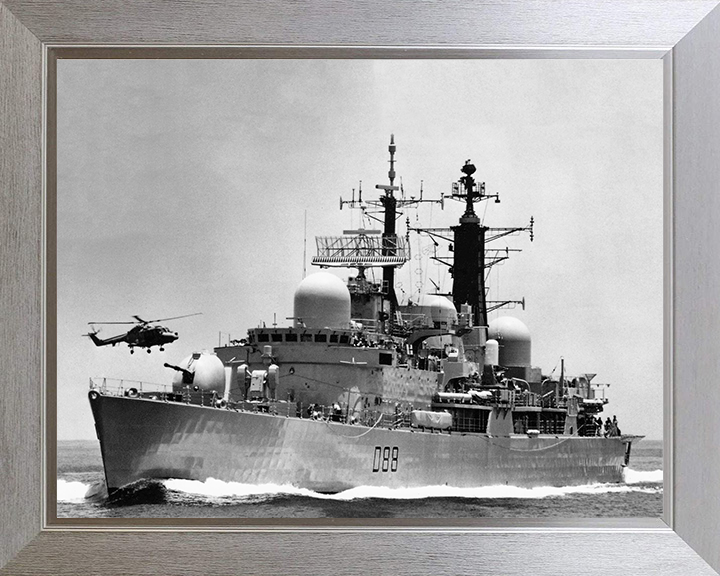 HMS Glasgow D88 Royal Navy Type 42 Destroyer Photo Print or Framed Print - Hampshire Prints