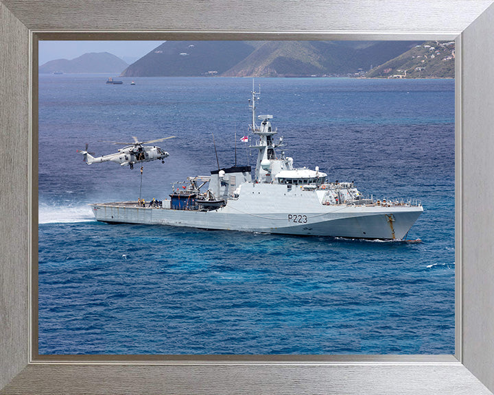 HMS Medway P223 Royal Navy River class patrol vessel Photo Print or Framed Print - Hampshire Prints