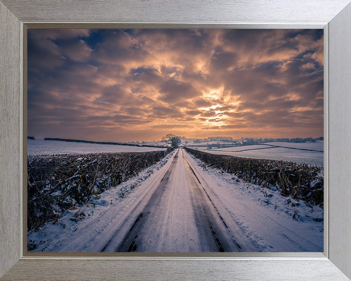 A road through the Lake District to Kirkby Lonsdale Cumbria Photo Print - Canvas - Framed Photo Print - Hampshire Prints