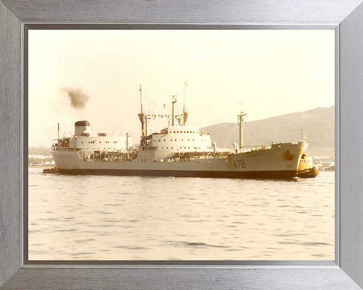 RFA Plumleaf A78 Royal Fleet Auxiliary Leaf class support tanker Photo Print or Framed Print - Hampshire Prints