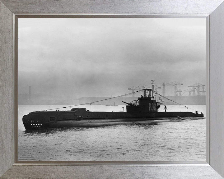 HMS Sleuth P261 Royal Navy S class Submarine Photo Print or Framed Print - Hampshire Prints