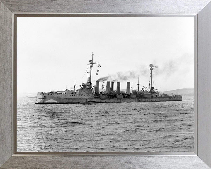 HMS Natal Royal Navy Warrior class armoured cruiser Photo Print or Framed Photo Print - Hampshire Prints