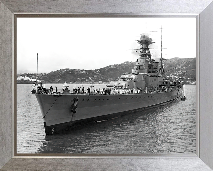 HMS Hood (51) Royal Navy Admiral class battlecruiser Photo Print or Framed Print - Hampshire Prints