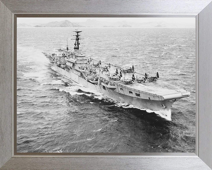 HMS Triumph R16 Royal Navy Colossus class aircraft carrier Photo Print or Framed Print - Hampshire Prints