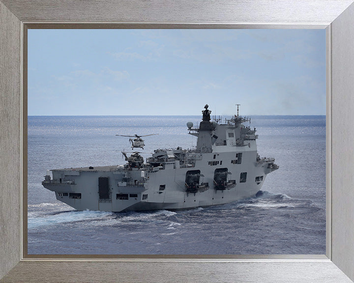 HMS Ocean L12 Royal Navy helicopter carrier Photo Print or Framed Print - Hampshire Prints