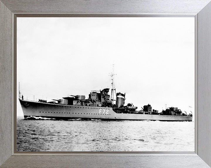 HMS Jersey F72 Royal Navy J class destroyer Photo Print or Framed Print - Hampshire Prints