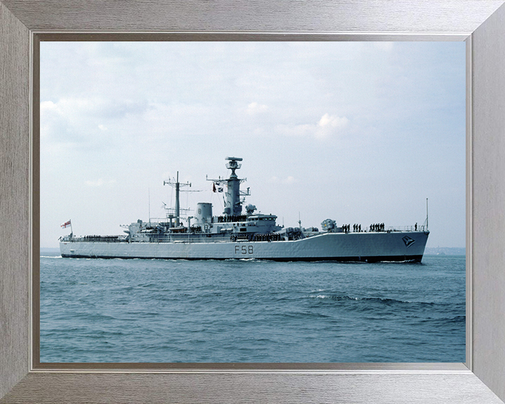 HMS Hermione F58 Royal Navy Leander class frigate Photo Print or Framed Print - Hampshire Prints