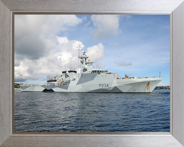 HMS Spey P234 Royal Navy River class offshore patrol vessel Photo Print or Framed Print - Hampshire Prints