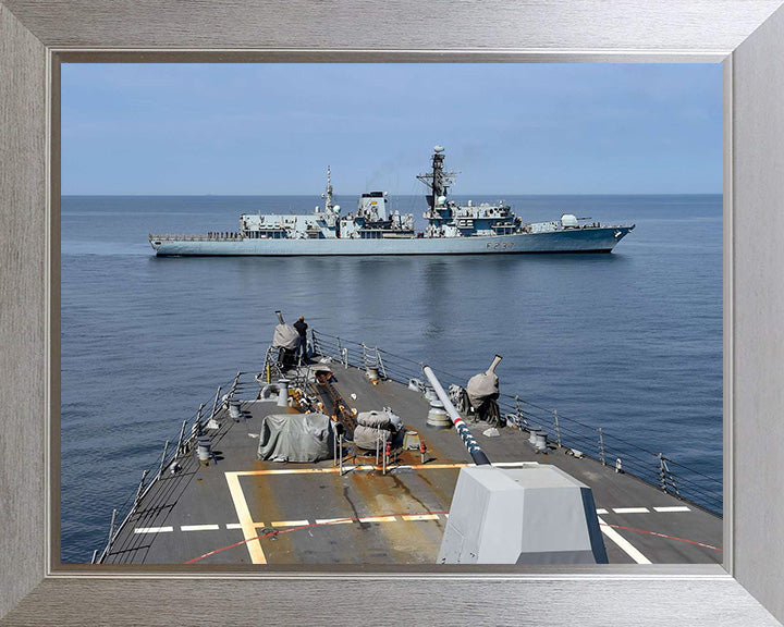 HMS Westminster F237 Royal Navy Type 23 frigate Photo Print or Framed Print - Hampshire Prints