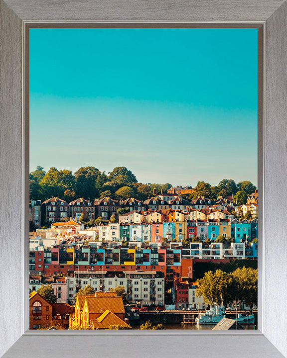 Colourful homes Hotwells Bristol Photo Print - Canvas - Framed Photo Print - Hampshire Prints