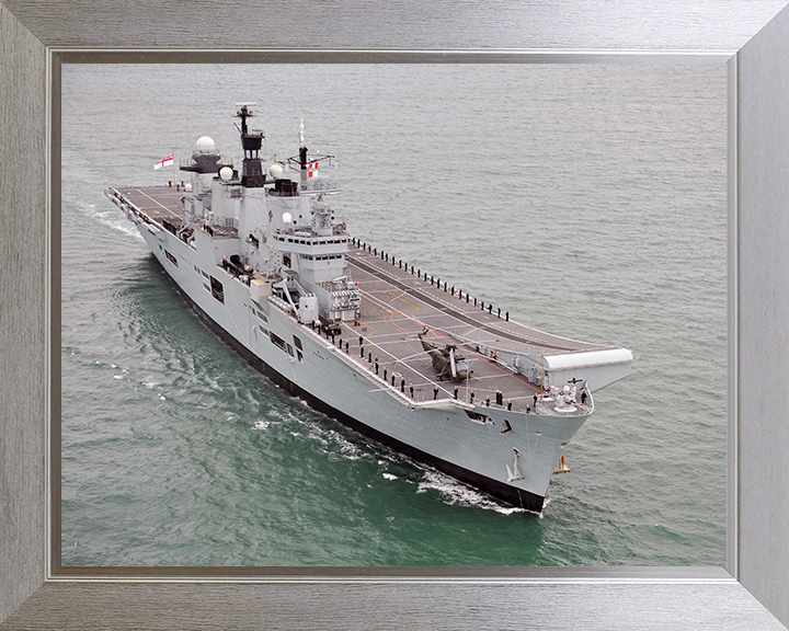 HMS Illustrious R06 | Photo Print | Framed Print | Invincible Class | Aircraft Carrier | Royal Navy