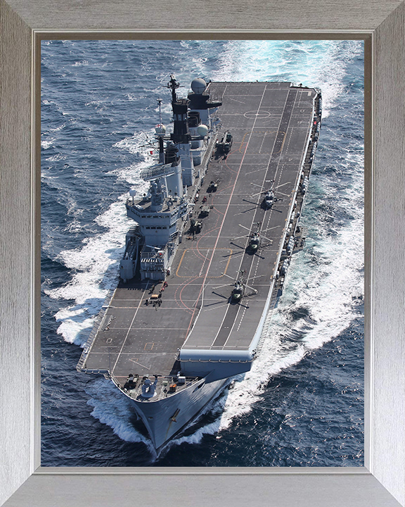 HMS Illustrious R06 | Photo Print | Framed Print | Invincible Class | Aircraft Carrier | Royal Navy