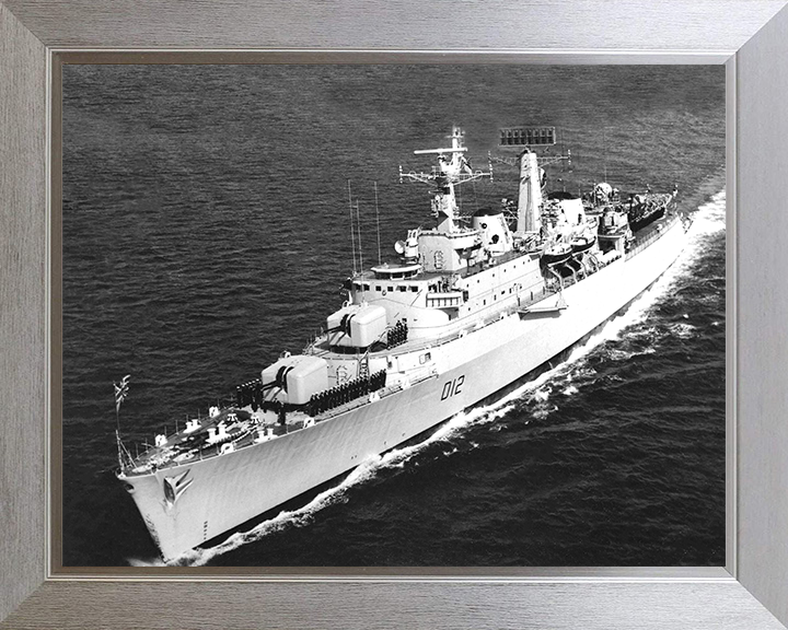 HMS Kent D12 Royal Navy County class destroyer Photo Print or Framed Print - Hampshire Prints