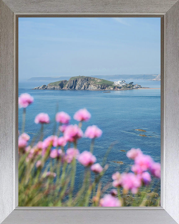 Burgh Island Devon in spring Photo Print - Canvas - Framed Photo Print - Hampshire Prints