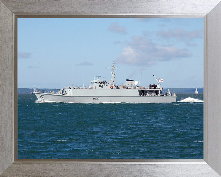 HMS Pembroke M107 Royal Navy Sandown class Mine Hunter Photo Print or Framed Photo Print - Hampshire Prints