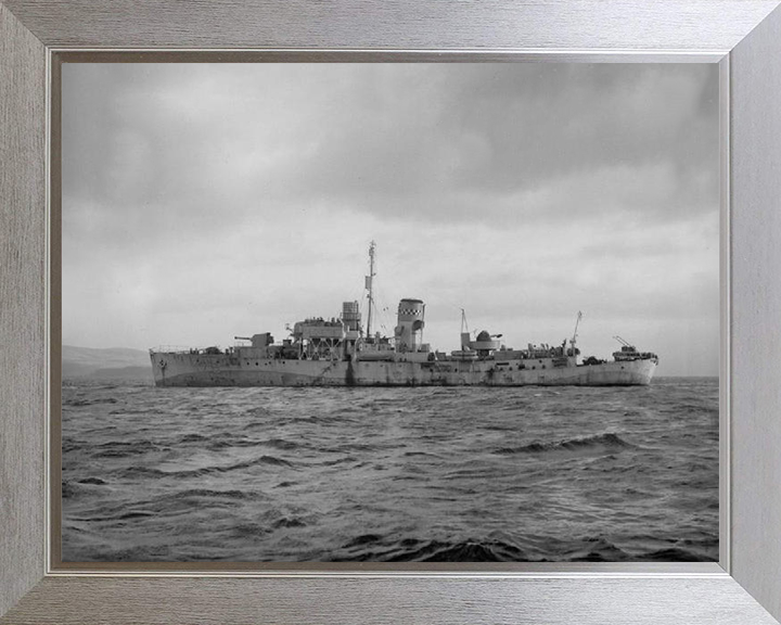 HMS Orchis K76 Royal Navy Flower class corvette Photo Print or Framed Print