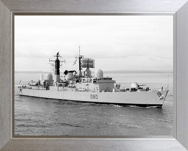 HMS Sheffield D80 Royal Navy Type 42 destroyer Photo Print or Framed Print - Hampshire Prints