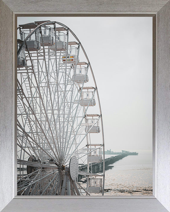 Southend-on-Sea big wheel and pier Essex Photo Print - Canvas - Framed Photo Print - Hampshire Prints