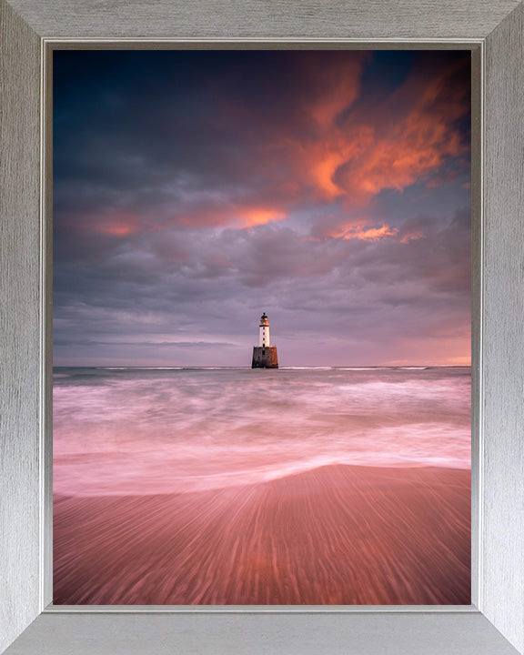 Rattray Head Lighthouse Scotland at sunset Photo Print - Canvas - Framed Photo Print - Hampshire Prints