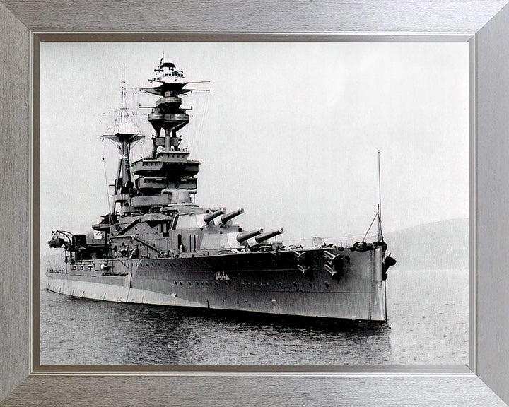 HMS Royal Oak (08) Royal Navy Revenge class battleship Photo Print or Framed Print - Hampshire Prints