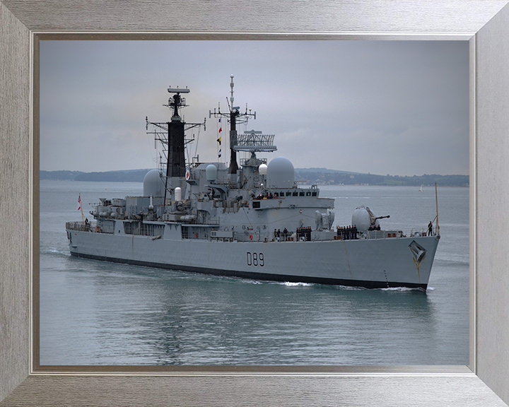 HMS Exeter D89 Royal Navy Type 42 Destroyer Photo Print or Framed Photo Print - Hampshire Prints