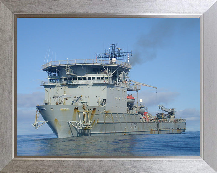 RFA Diligence A132 Royal Fleet Auxiliary forward repair ship Photo Print or Framed Print - Hampshire Prints