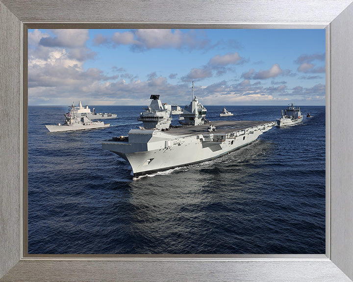 HMS Prince of Wales R09 | Photo Print | Framed Print | Queen Elizabeth Class | Aircraft Carrier | Royal Navy