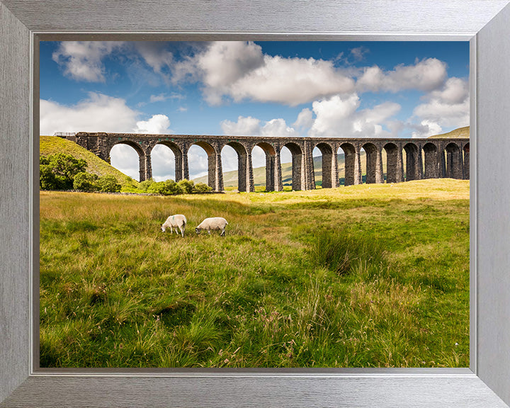 The Ribblehead Viaduct North Yorkshire in summer Photo Print - Canvas - Framed Photo Print - Hampshire Prints