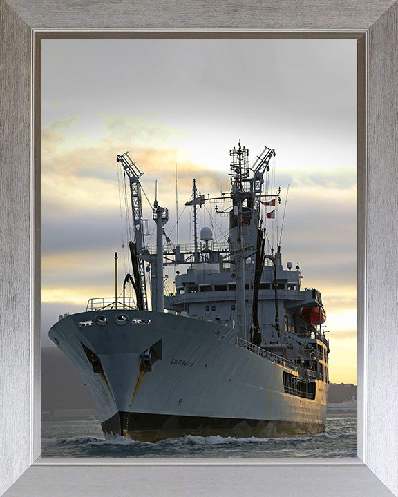 RFA Gold Rover A271 Royal Fleet Auxiliary Rover class small fleet tanker Photo Print or Framed Print - Hampshire Prints