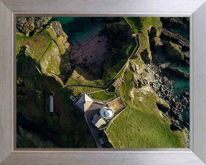 Start Point Lighthouse Devon from above in spring Photo Print - Canvas - Framed Photo Print - Hampshire Prints