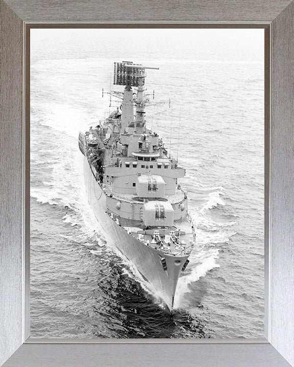 HMS Norfolk D21 Royal Navy County class destroyer Photo Print or Framed Photo Print - Hampshire Prints