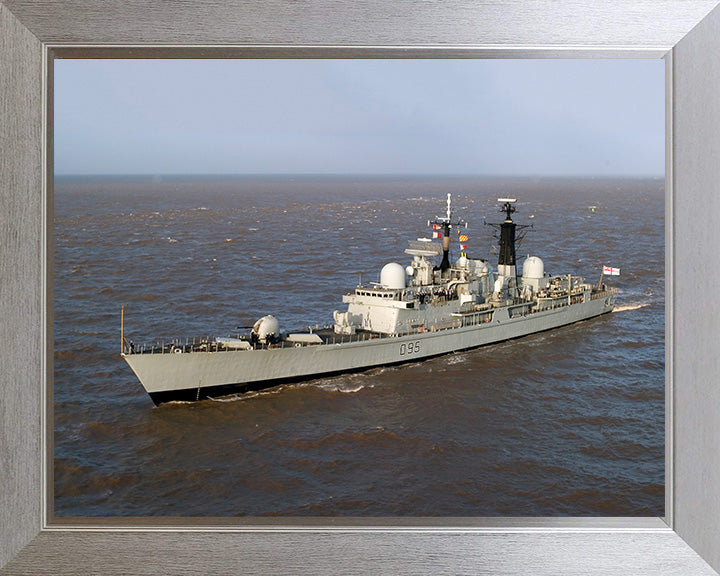 HMS Manchester D95 Royal Navy Type 42 destroyer Photo Print or Framed Print - Hampshire Prints