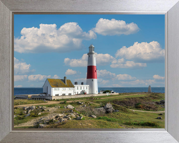 Portland Bill Lighthouse Dorset in summer Photo Print - Canvas - Framed Photo Print - Hampshire Prints