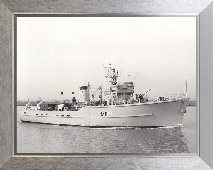 HMS Brereton M1113 | Photo Print | Framed Print | Ton Class | Minesweeper | Royal Navy