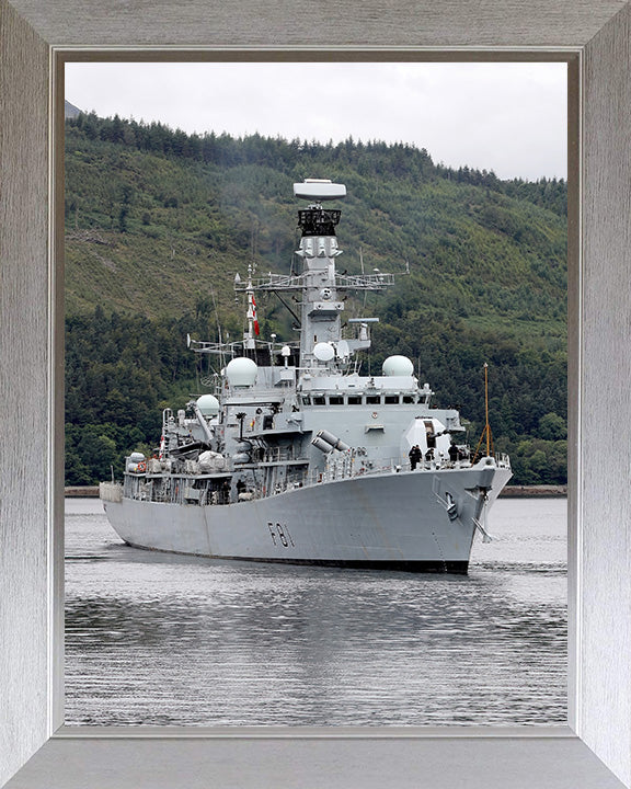 HMS Sutherland F81 Royal Navy Type 23 frigate Photo Print or Framed Print - Hampshire Prints