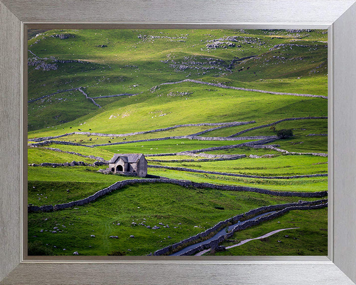 A stone cottage in The Yorkshire Dales Photo Print - Canvas - Framed Photo Print - Hampshire Prints