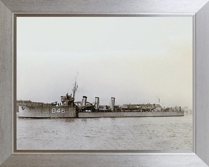 HMS Oracle 1915 Royal Navy Admiralty M class destroyer Photo Print or Framed Print - Hampshire Prints