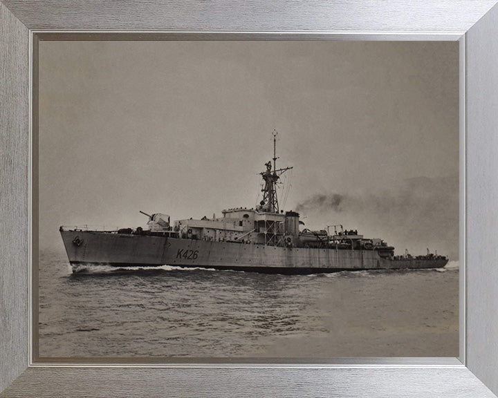 HMS Loch Achray K426 Royal Navy Loch class frigate Photo Print or Framed Print - Hampshire Prints