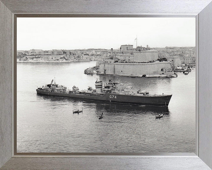 HMS Legion G74 Royal Navy A class destroyer Photo Print or Framed Print - Hampshire Prints